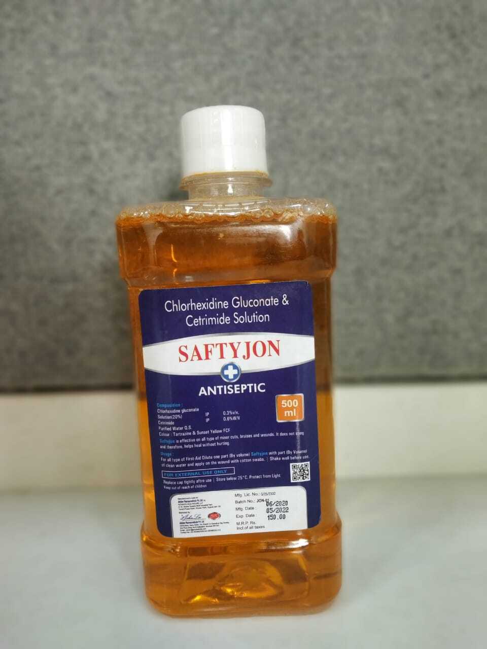 Chlorhexidine Gluconate & Cetrimede Solution - 0.2% W/w Concentration, Available In 100ml, 500ml, 1000ml With Measuring Cap