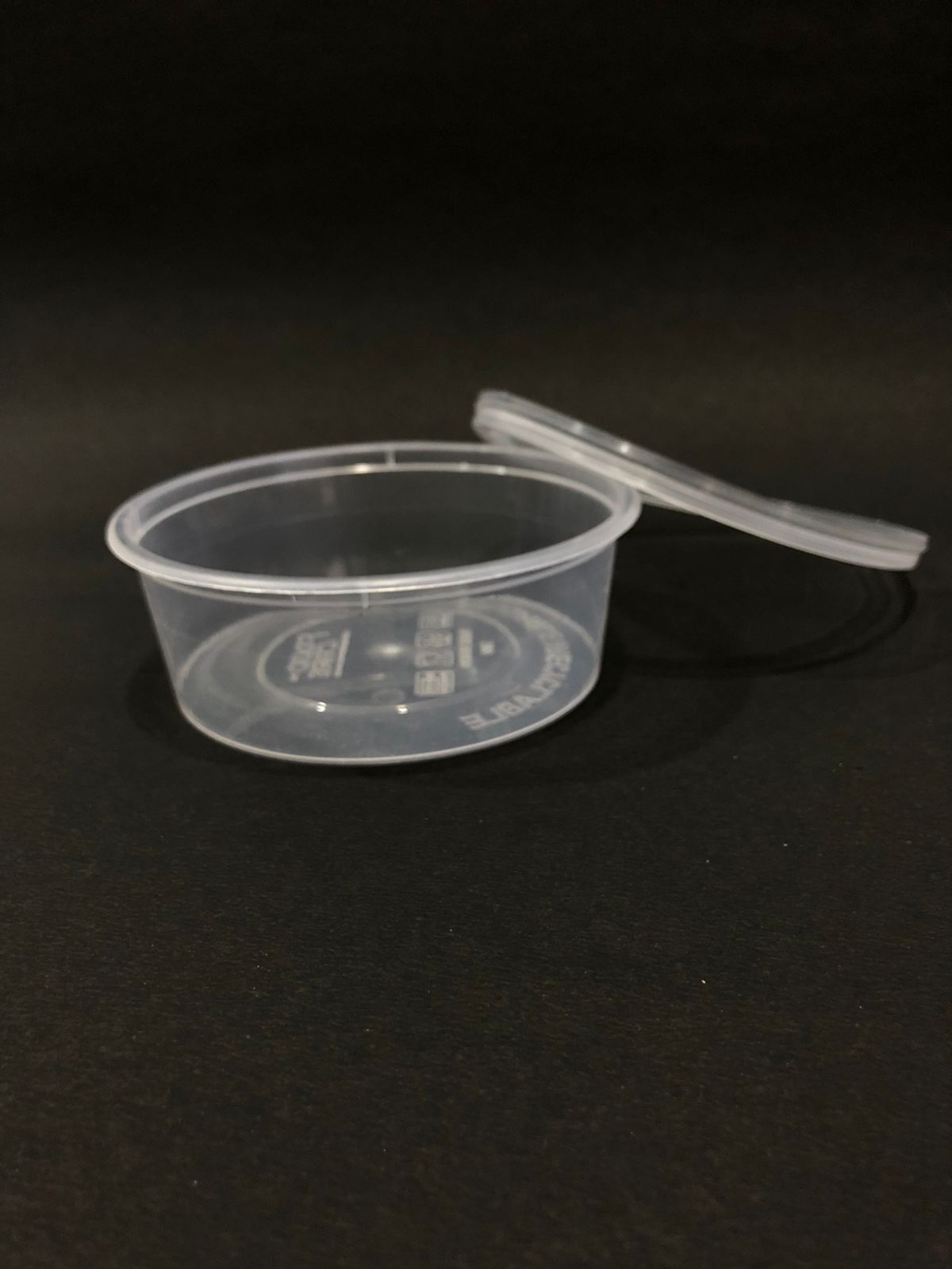 300ml Transparent Food Plastic Container - High-quality Plastic 300ml Size Transparent Color | Suitable For Commercial Application Versatile Storage Options