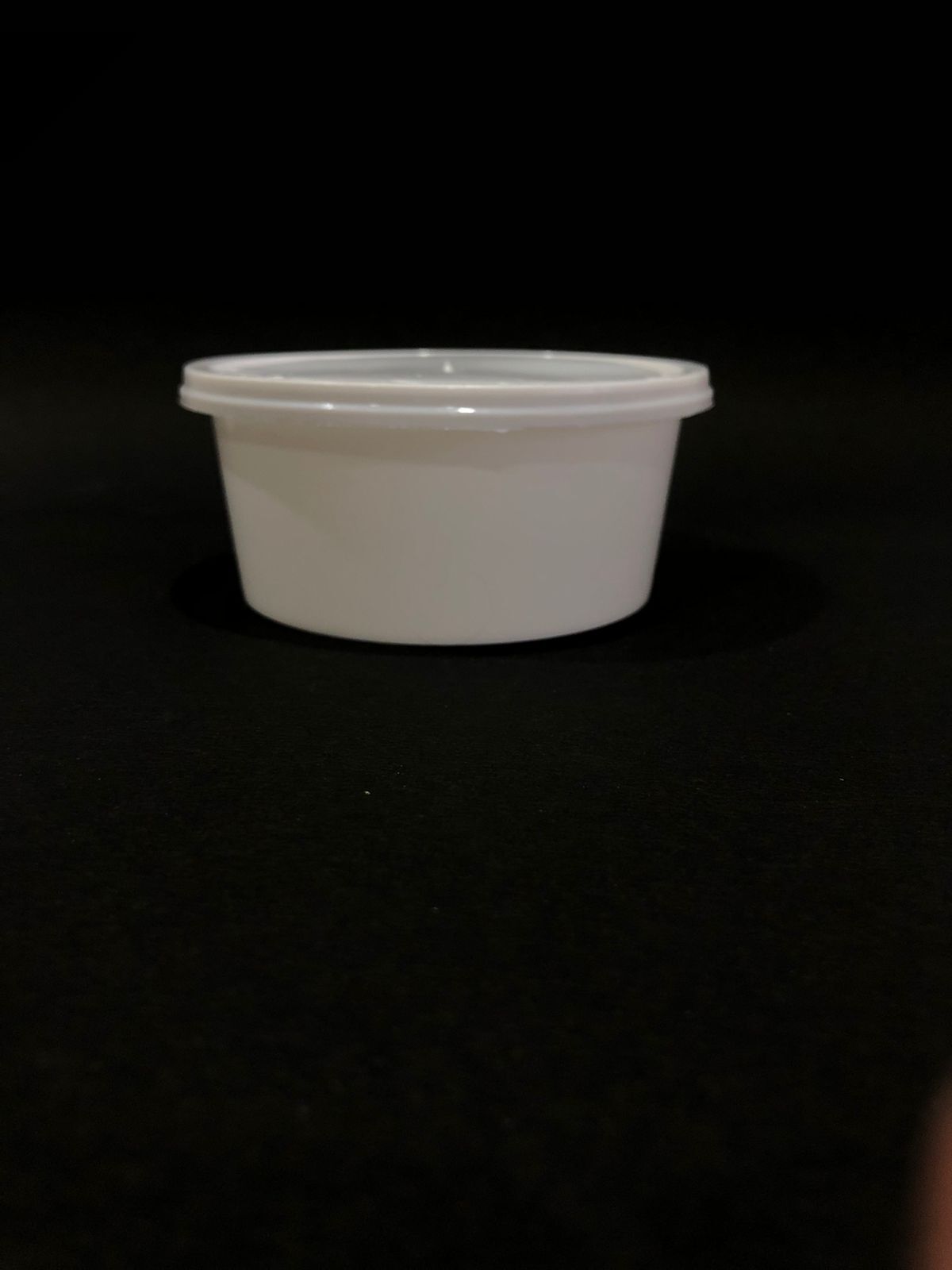 400 Ml Milky Plastics Food Container Application: Commercial