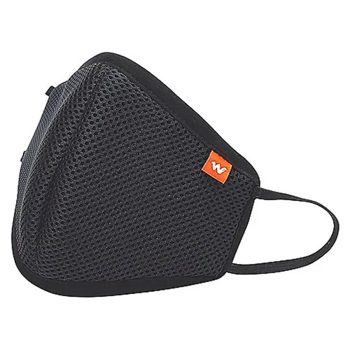 Wildcraft W95 Reusable Face Mask - Melt Blown Fabric Multiple Use | Suitable For All Ages Adjustable Fit Black Color
