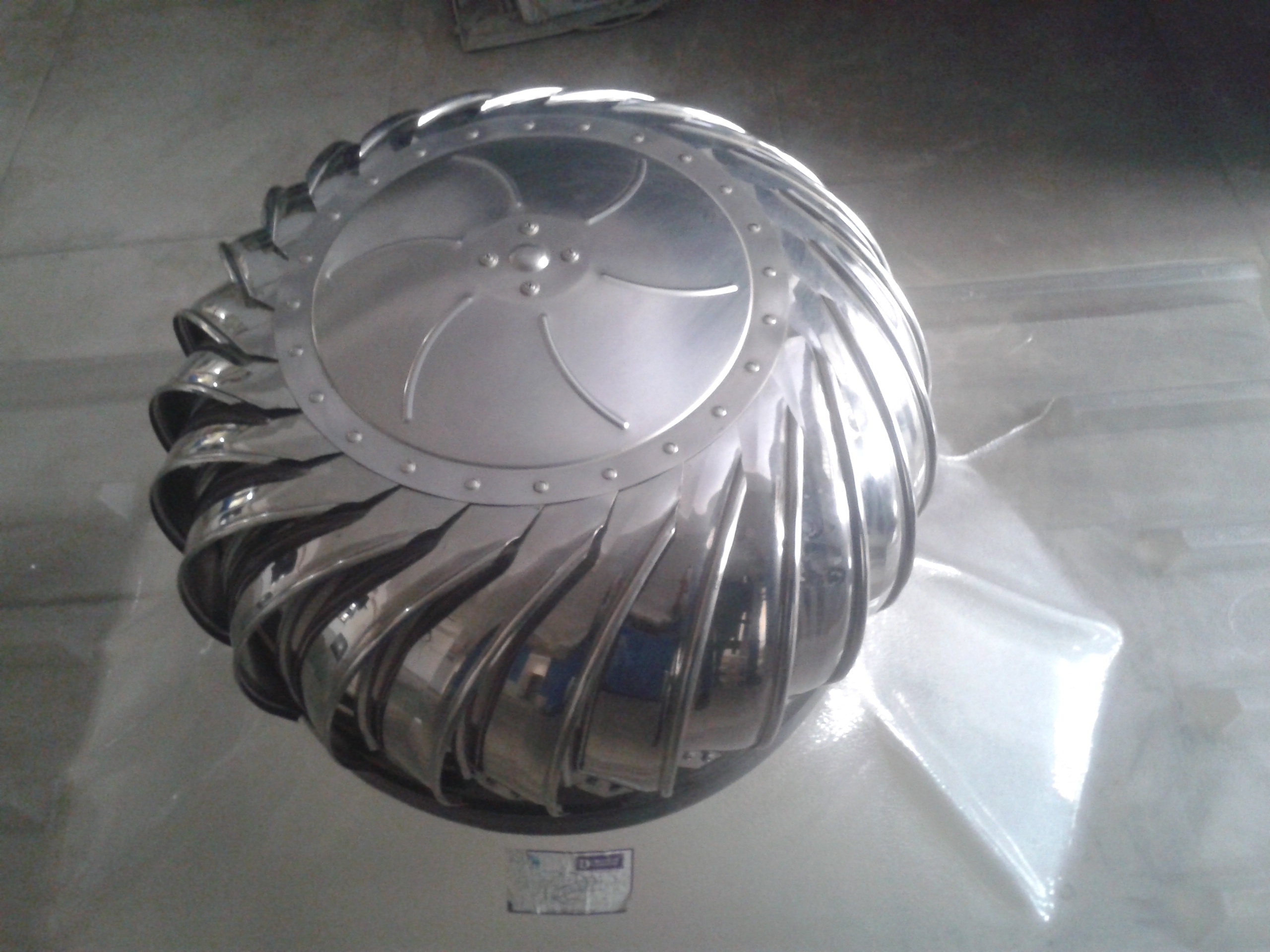Air Turbo Ventilator - Stainless Steel & Aluminium, 21", 22", 24" Sizes, Durable Design