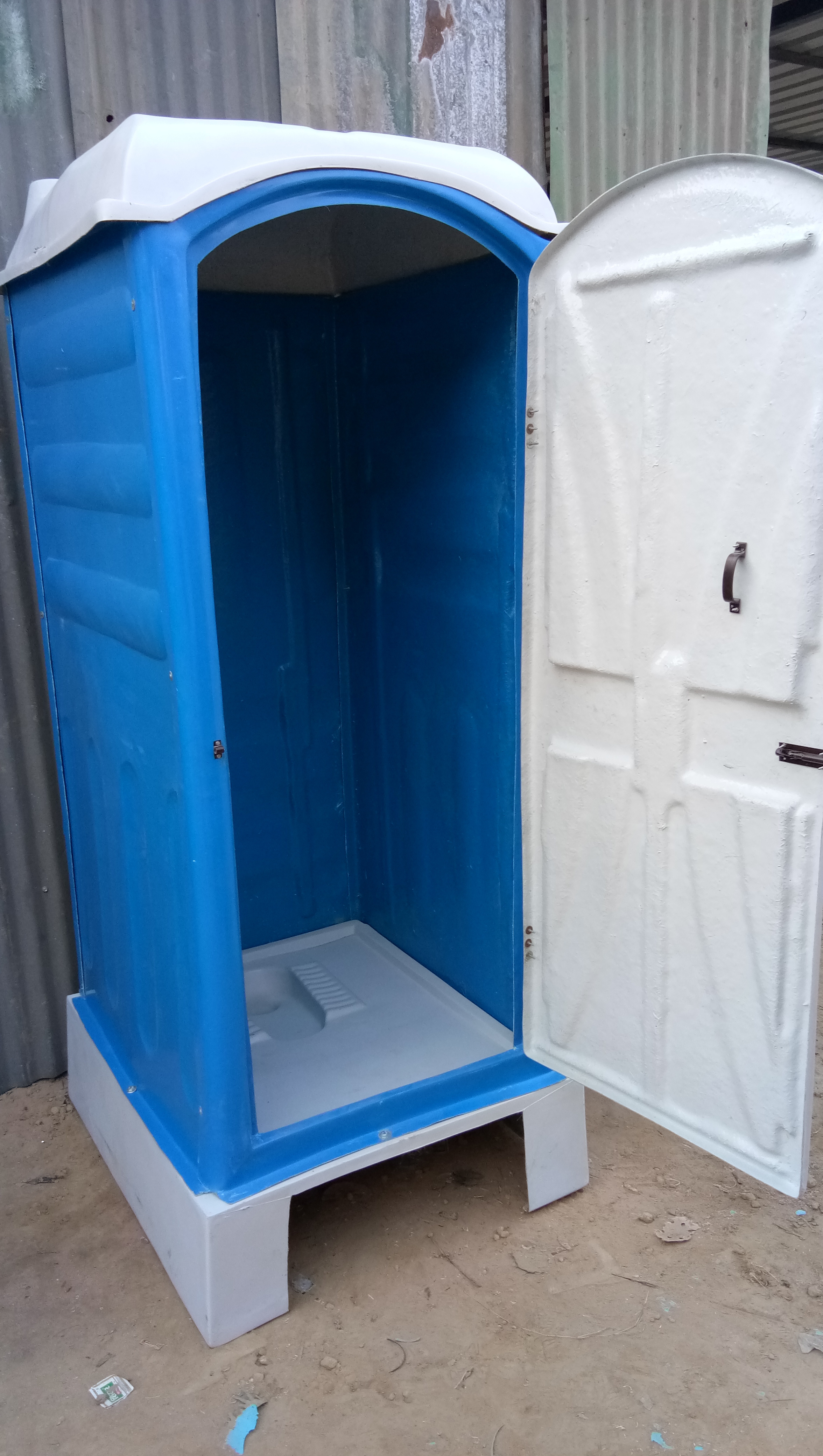 Frp Fiber Toilets - Color: White