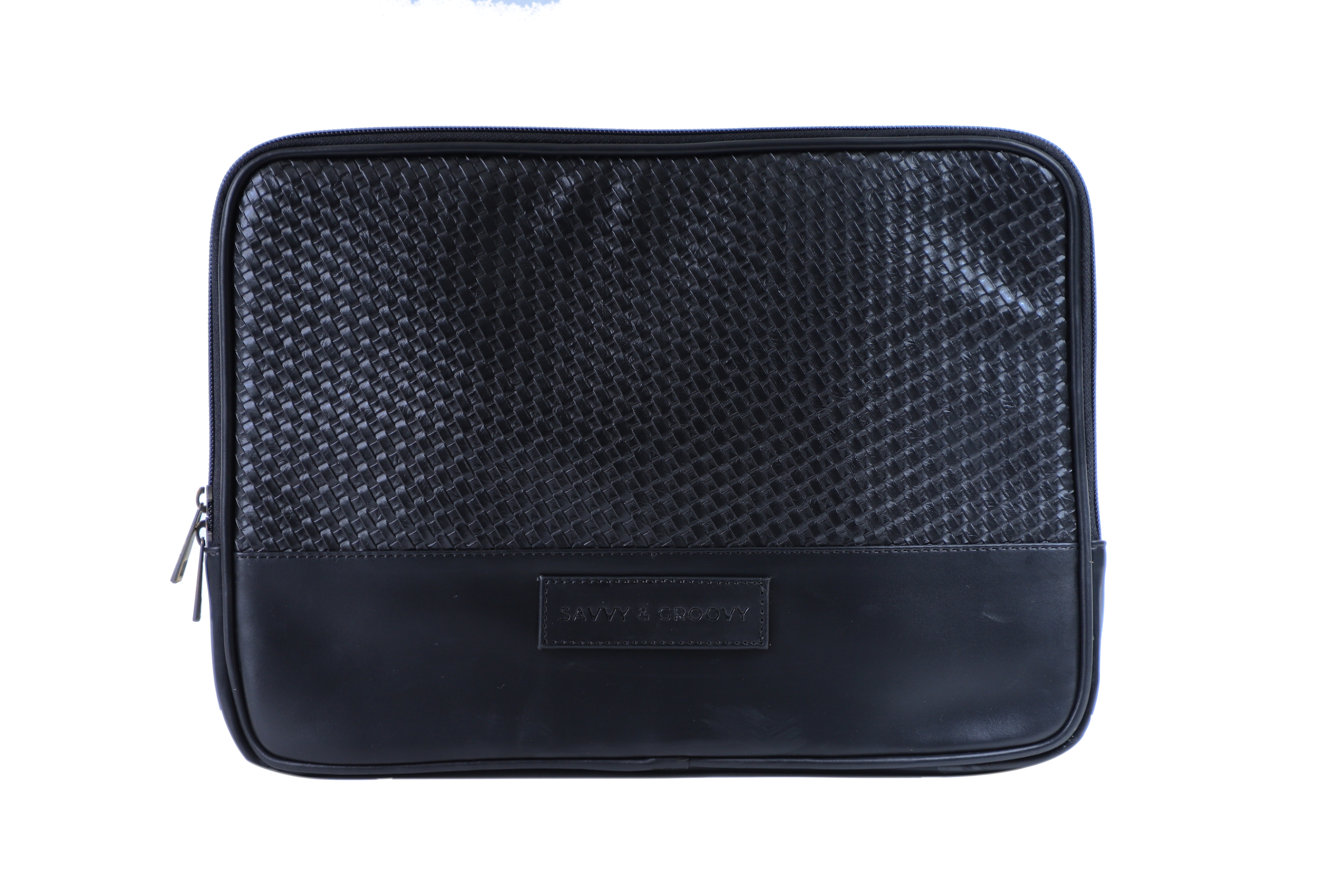 Laptop Sleeve - Durable Neoprene Material, 15-inch Size, Sleek Matte Black Design | Water-resistant, Shockproof Protection For Your Device