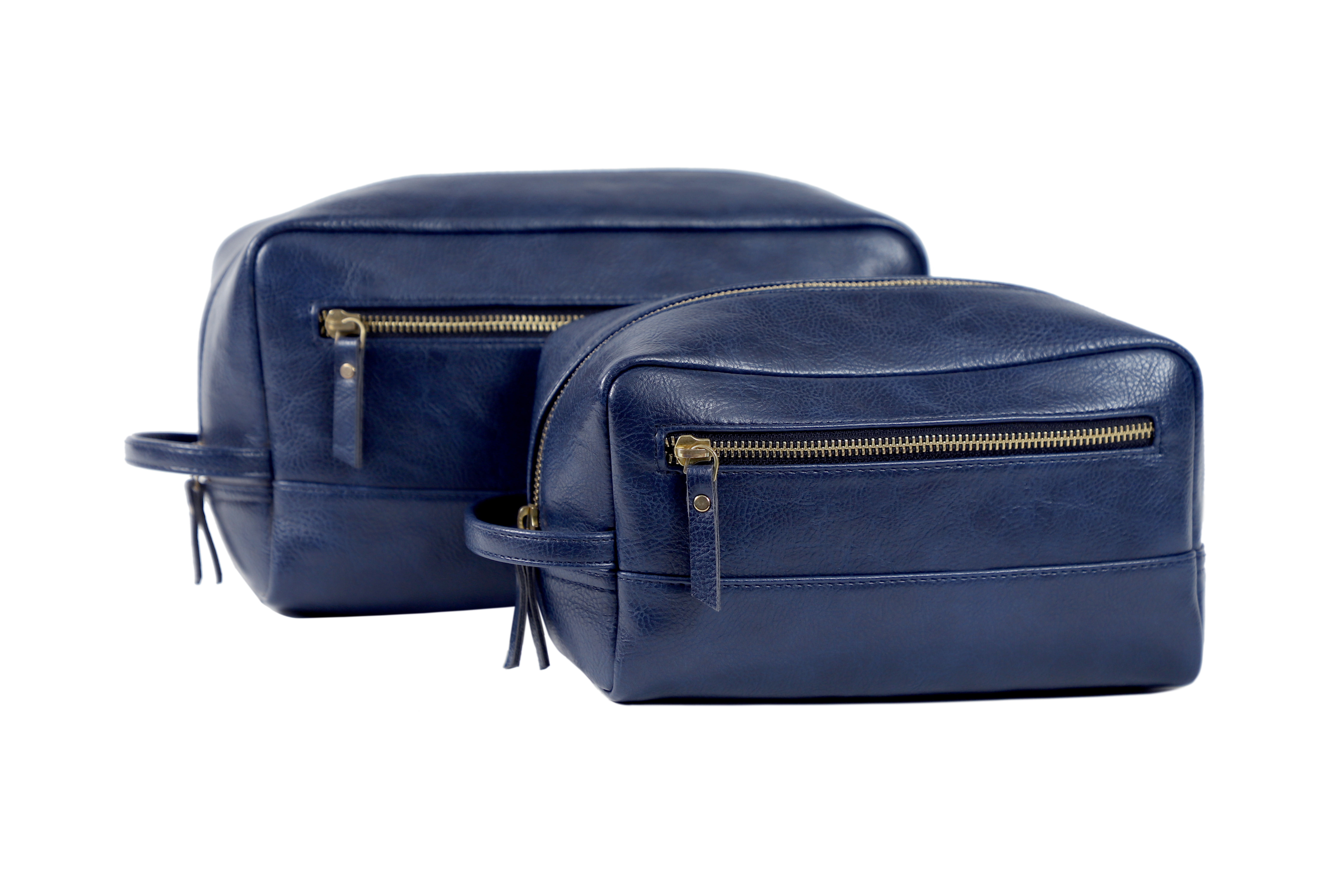 Toiletry Bag - Vegan Leather, Spacious Rectangular Design | Ideal For Organizing Shaving Essentials In Style, Perfect Groomsmen Gift