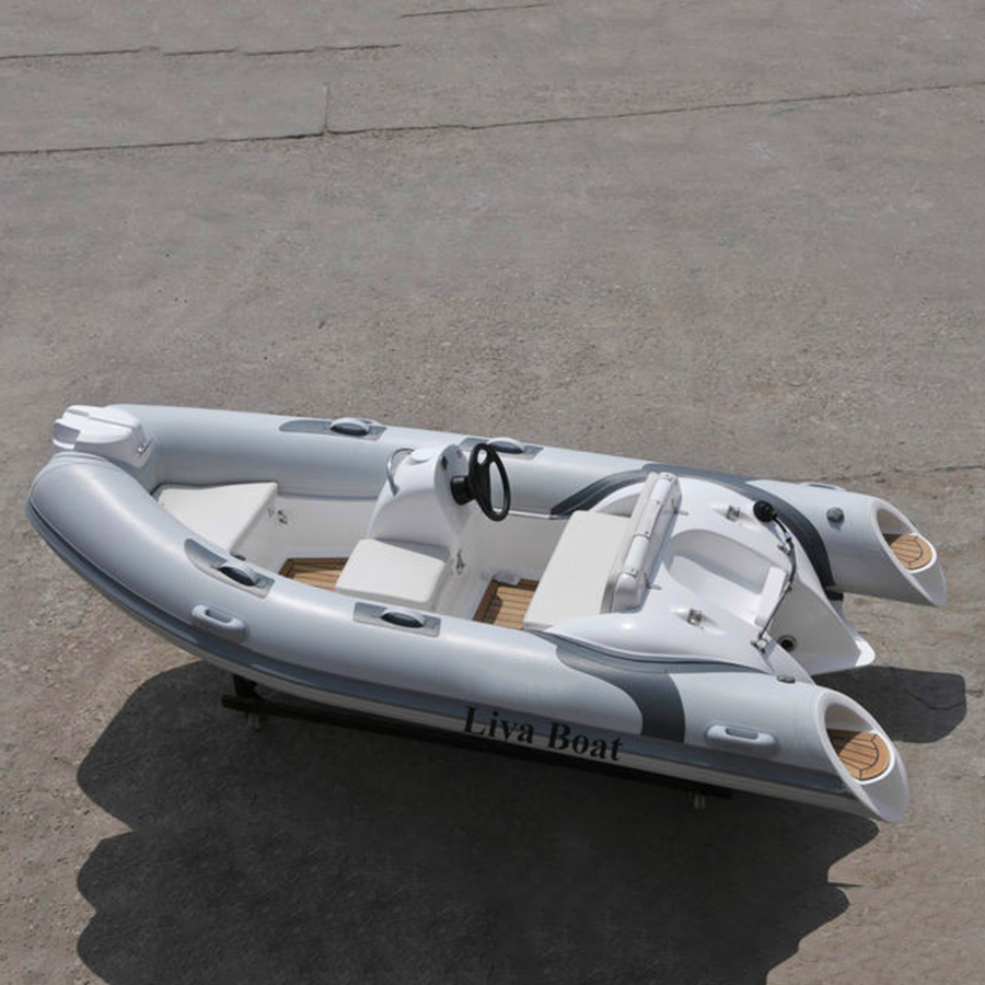 Liya 380cm Hypalon Inflatable Boat Luxury Yacht - Material: Hypalon, Size: 3.8m X 1.8m X 0.9m | Capacity: 4-8 Pieces Per 20/40ft Container