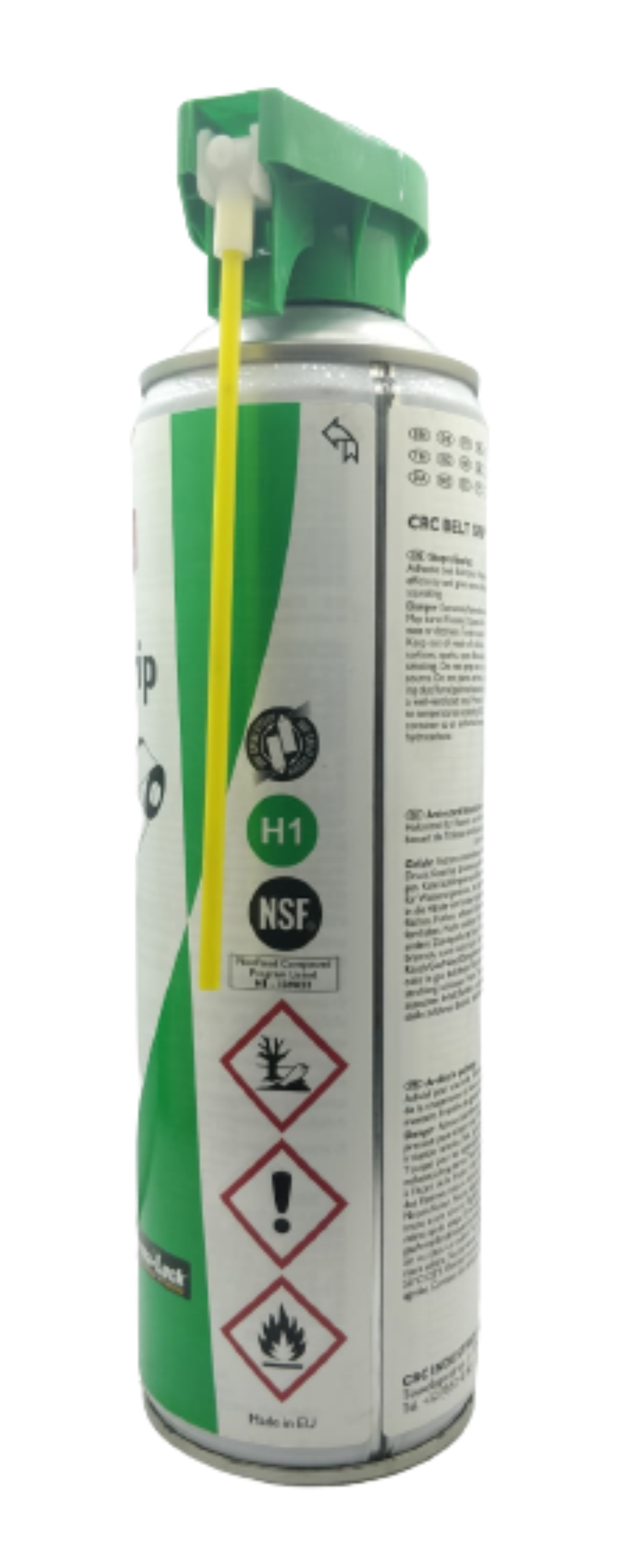 Crc Belt Grip - Synthetic Polymer Spray, 360-degree Nozzle, Prevents Slippage And Enhances Transmission Efficiency
