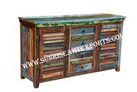 Recycled Reclaimed Wood Sideboard