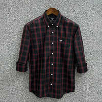 वॉशेबल मेन्स ऑफिस वियर चेकर्ड शर्ट