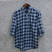 वॉशेबल मेन्स ब्लू शर्ट