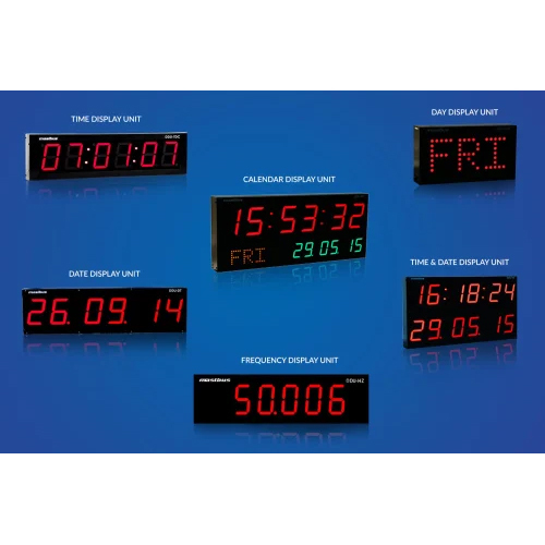 मासीबस वायरलेस क्लॉक सिस्टम Ddu अनुप्रयोग: औद्योगिक