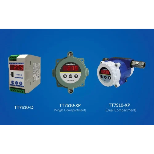 Tt7s10-d And Tt7s10-xp Masibus Loop Powered Temperature Transmitter Application: Industrial