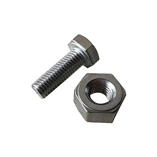 Silver Iron Gi Nut Bolt