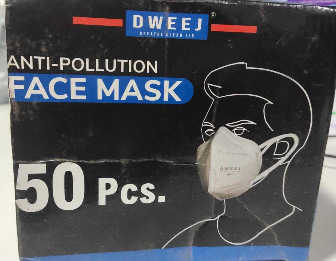 Dweej N95 Face Mask - Color: White