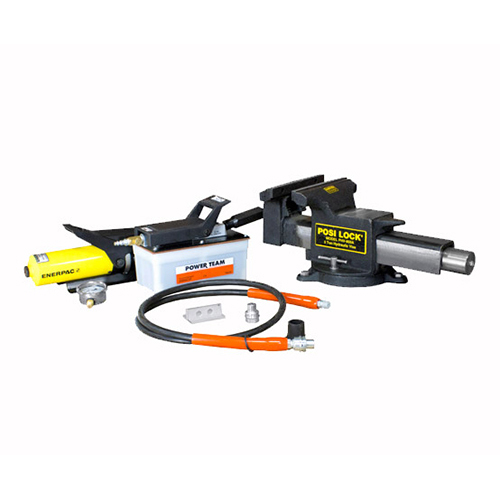 मेटल हाइड्रोलिक बेंच और मशीनिस्ट वाइस