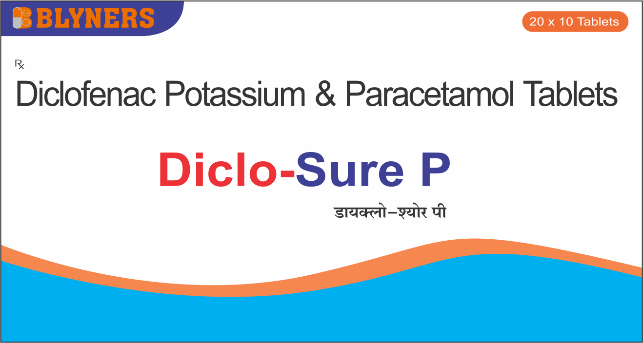 Diclofenac And Paracetamol Tablets