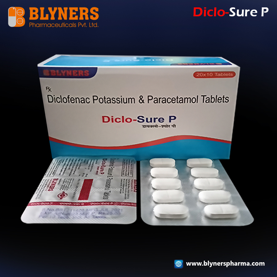 Diclofenac And Paracetamol Tablets