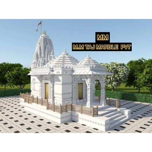 मंदिर की नक्काशी का काम