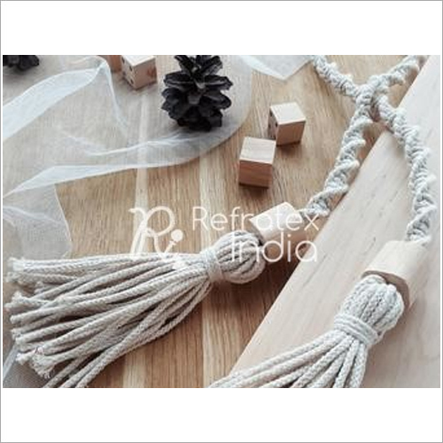 व्हाइट Tc867 इकोनॉमिक टाई बैक कर्टन फिटिंग