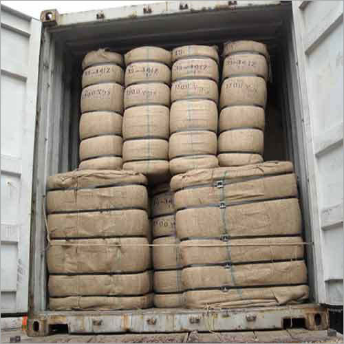 Hessian Cloth Container - Jute Material, Different Sizes Available, Brown Color | Soft Texture, Plain Pattern, Ideal For Decorative Use