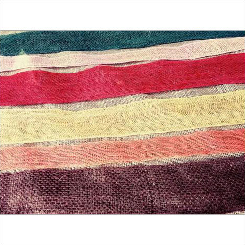 शॉपिंग बैग रंगीन जूट रिबन टेप