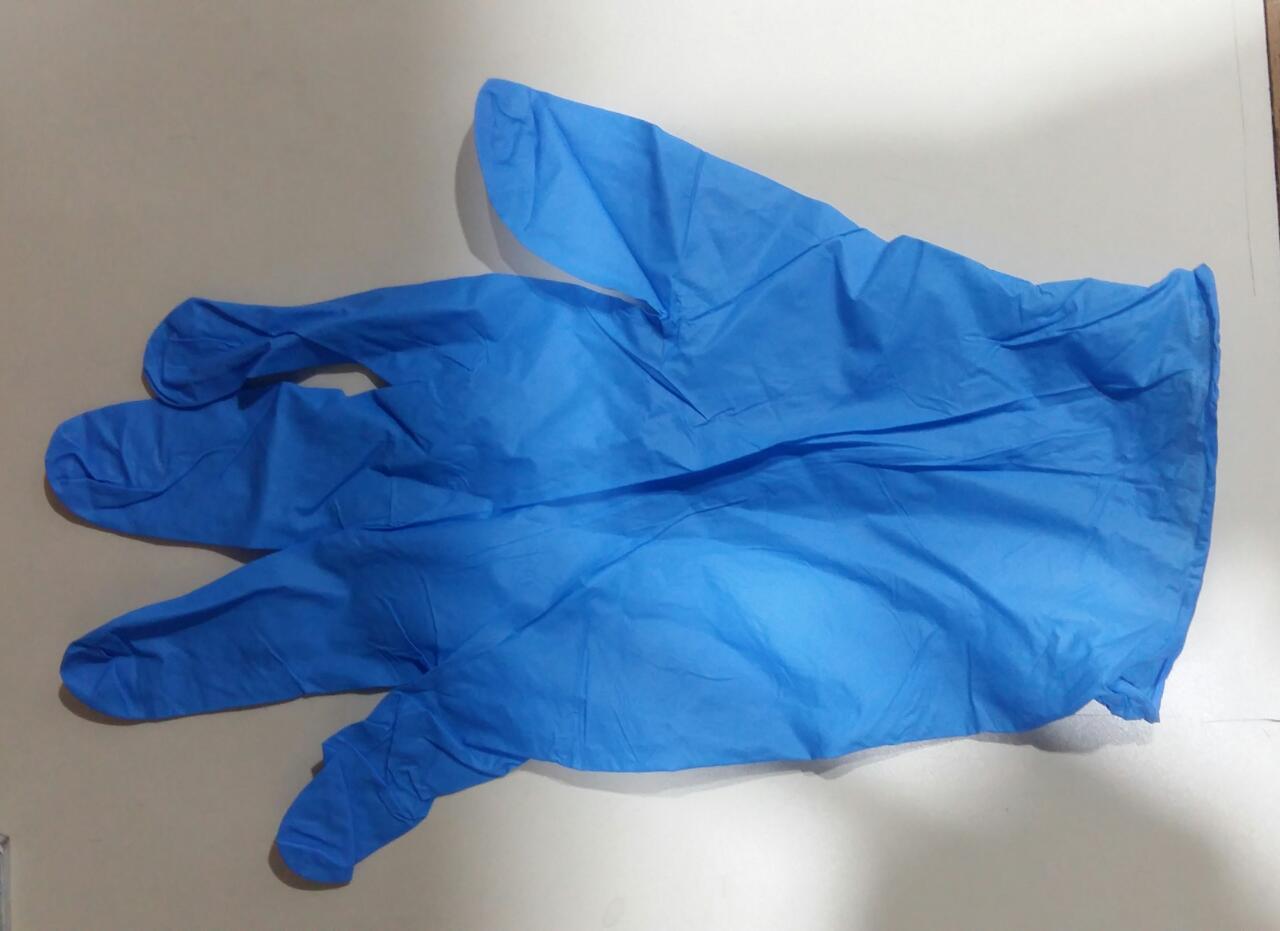 Nitrile Examination Gloves - Color: White