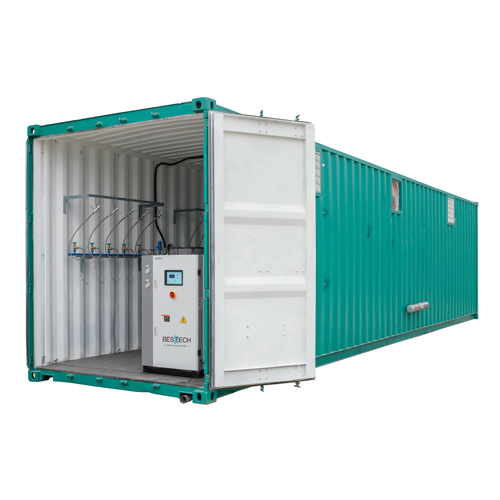 Containerized Medical Oxygen Plant - Iso Standard Shipping Container 20/40-foot, Automatic Operation, 220-440 Volt, Reliable White Oxygen Supply