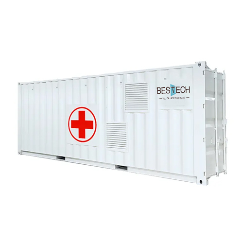 Containerized Medical Oxygen Plant - Iso Standard Shipping Container 20/40-foot, Automatic Operation, 220-440 Volt, Reliable White Oxygen Supply