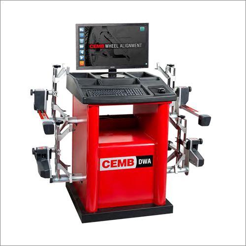 Wheel Alignment Machine - Electric, Standard Size | 220v Operational Voltage, Comprehensive Warranty Coverage