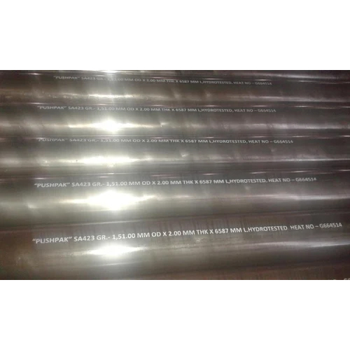 ERW Corten Steel APH Tubes ASTM A 423 GR A1 - Steel Alloy, 19.05 to 114.3 mm OD, Round & Rectangular Shapes, Mirror Polish, Zinc Coated, Electric Resistance Welded
