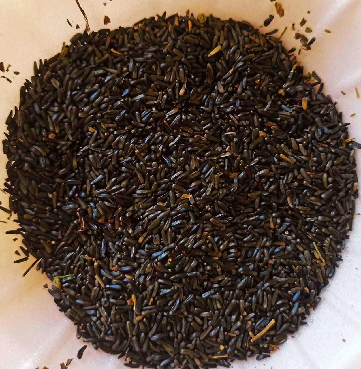 Niger Seeds - Small Elongated Black Seeds, 30-40% Oil Content, Low Moisture, Nutrient-rich Bird Food And Cooking Oil