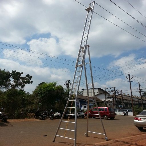 High Quality Aluminium Self Support Extension Ladder