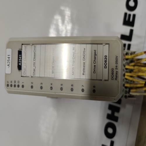 Abb Do820 Digital Output Module - Plastic Housing, 119x45x62 Mm, Grey Matte | 16 Channels, 24 V Dc, Hot-swappable, Surge And Overload Protection
