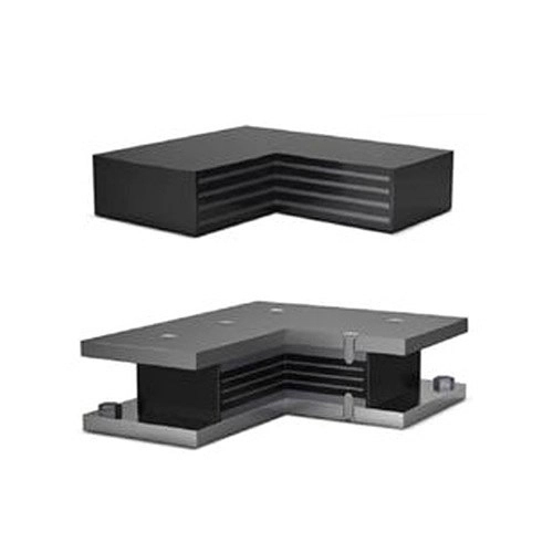 ग्रे इलास्टोमेरिक रबर ब्रिज बेयरिंग