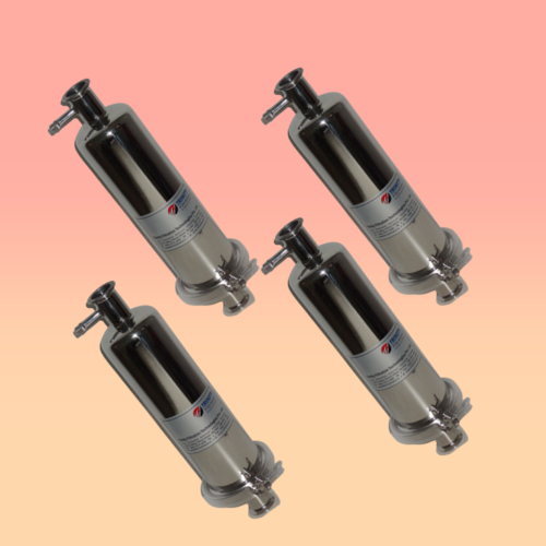 Trinity Vent Filter Housing - Stainless Steel, Various Sizes | High Purity Solution For Food & Beverage Industries