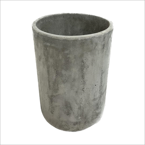 Long Flower Vase - 50 cm Height, 35 cm Top Diameter | Customized Shapes, Crackle Effect