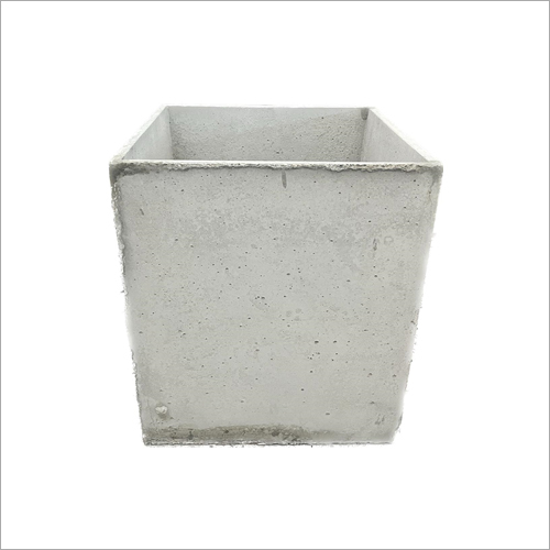 Crystal Flower Square Vase