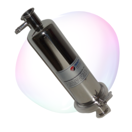Trinity Vent Filter Housing - Stainless Steel, Various Sizes | High Purity Solution For Food & Beverage Industries