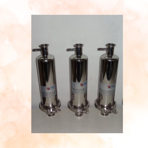 Trinity Vent Filter Housing - Stainless Steel, Various Sizes | High Purity Solution For Food & Beverage Industries