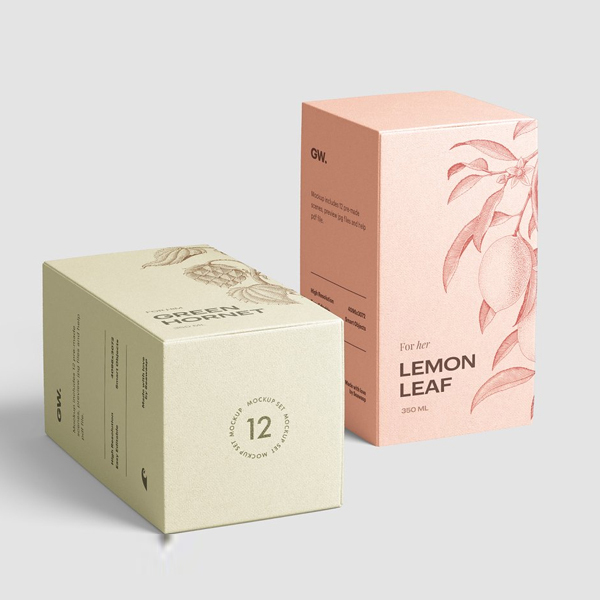 Cosmetic Boxes - Finishing: Glossy Lamination