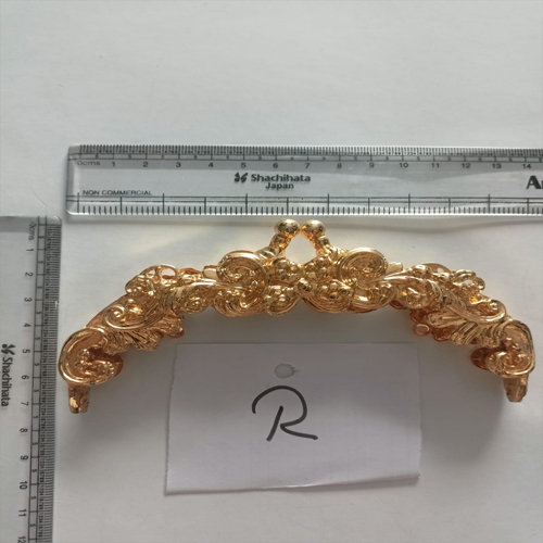 Canvas Golden Purse And Bag Frames