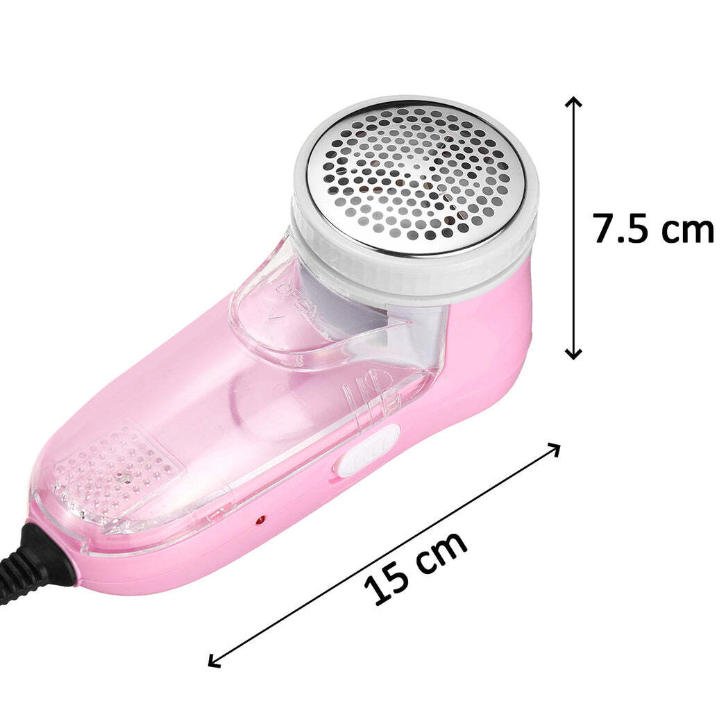 Creative Mind Lint Remover - Plastic Material, 13x7x21 Cm Dimensions, Multi-color | Quick And Efficient Operation, Detachable Lint Catcher, Dual Protection Design, Comfort Grip Handle, Includes Cleaning Brush