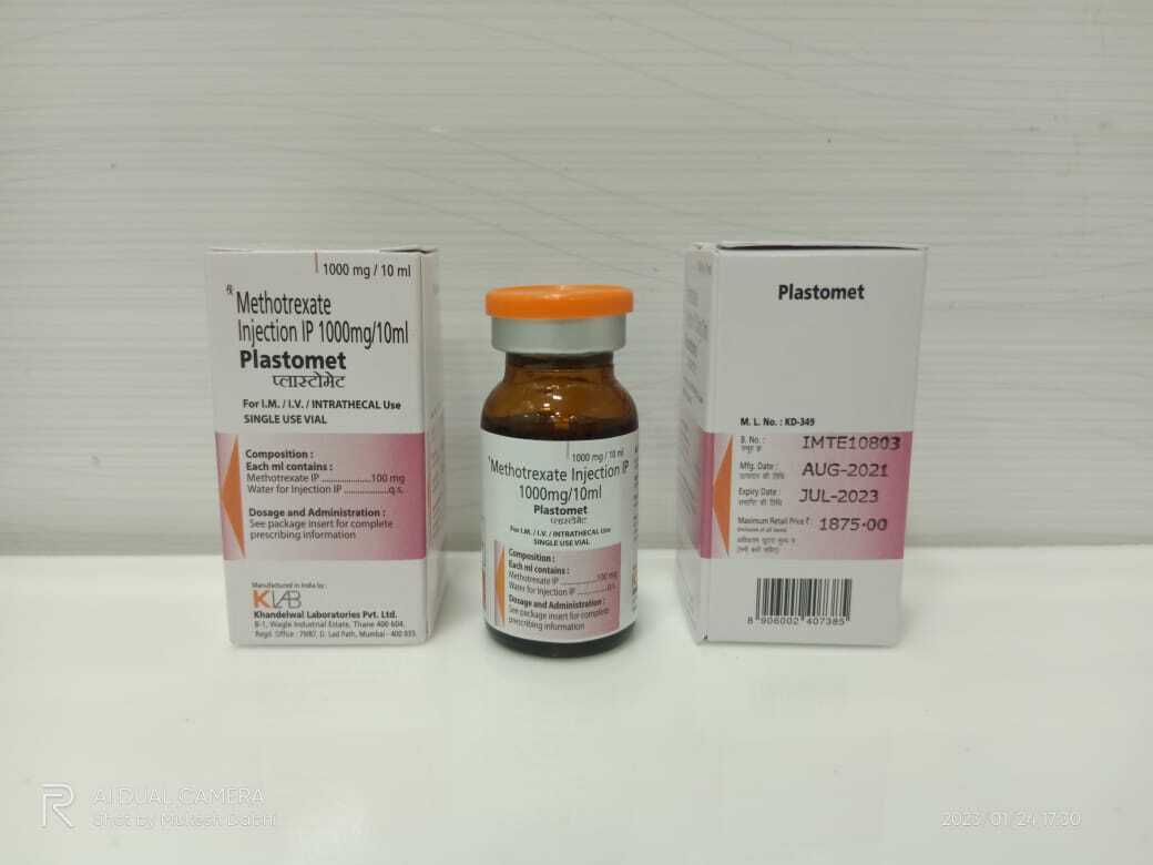 Methotrexate Injection - 50 Mg Strength, 2 Ml Vial | Liquid Formulation, Prescription Required, Ideal For Cancer And Autoimmune Treatments