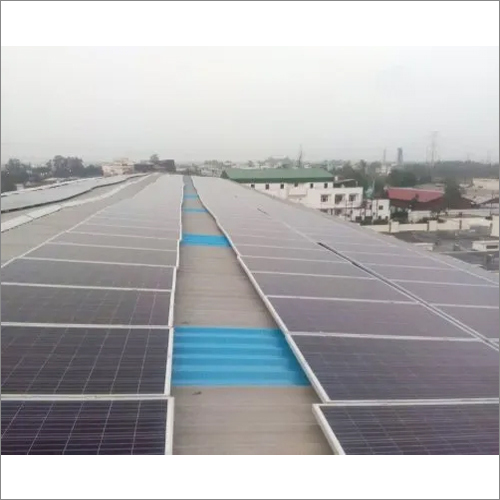 Industrial Solar Power Plant - Polycrystalline Material, 3.30 kW Power Output | Black Color, Manual Switch, 25-Year Warranty