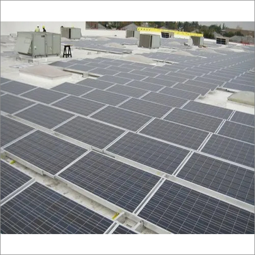 Black Commercial Solar Rooftop