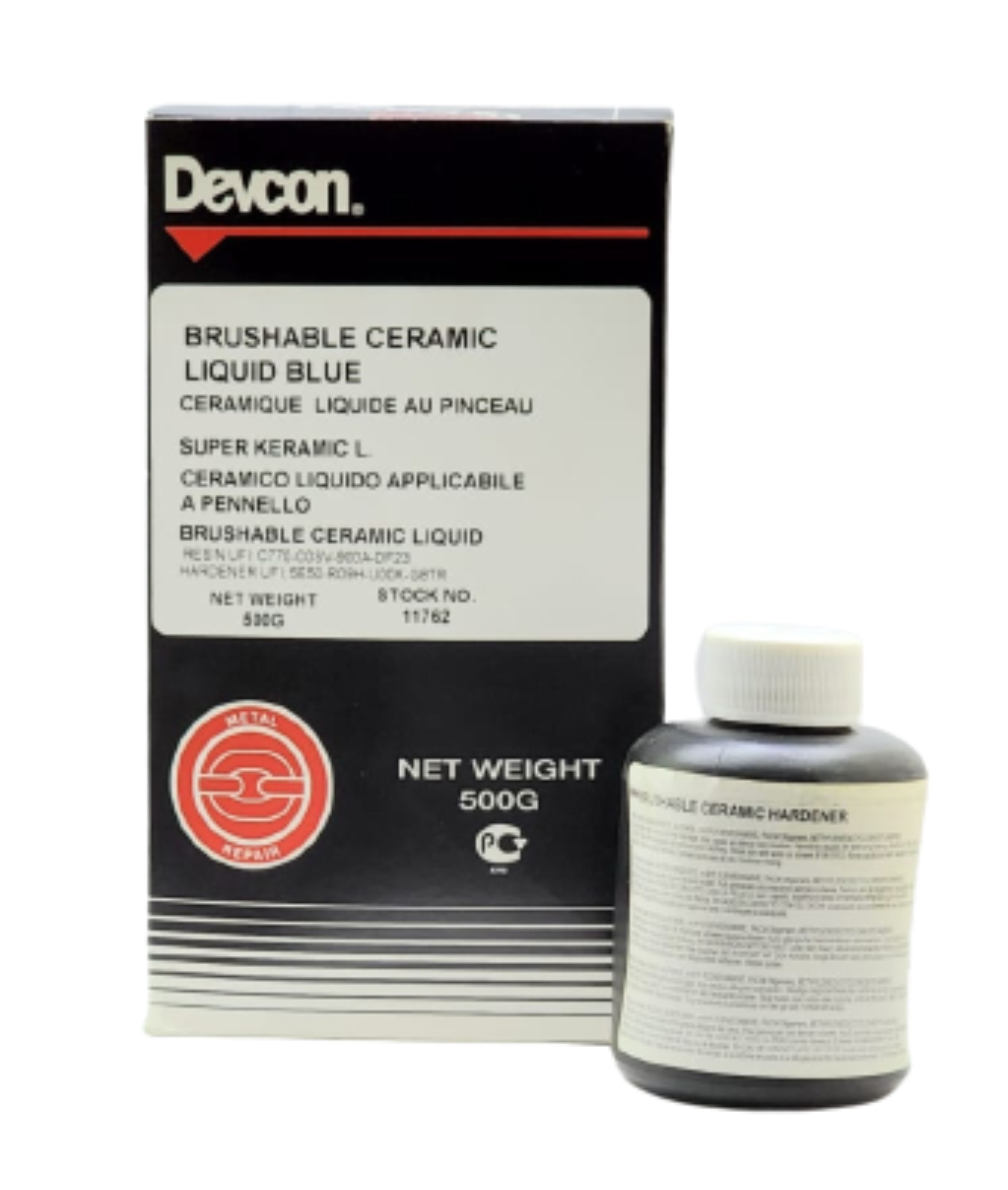 Devcon Brushable Ceramic Liquid Blue Application: For Sealing