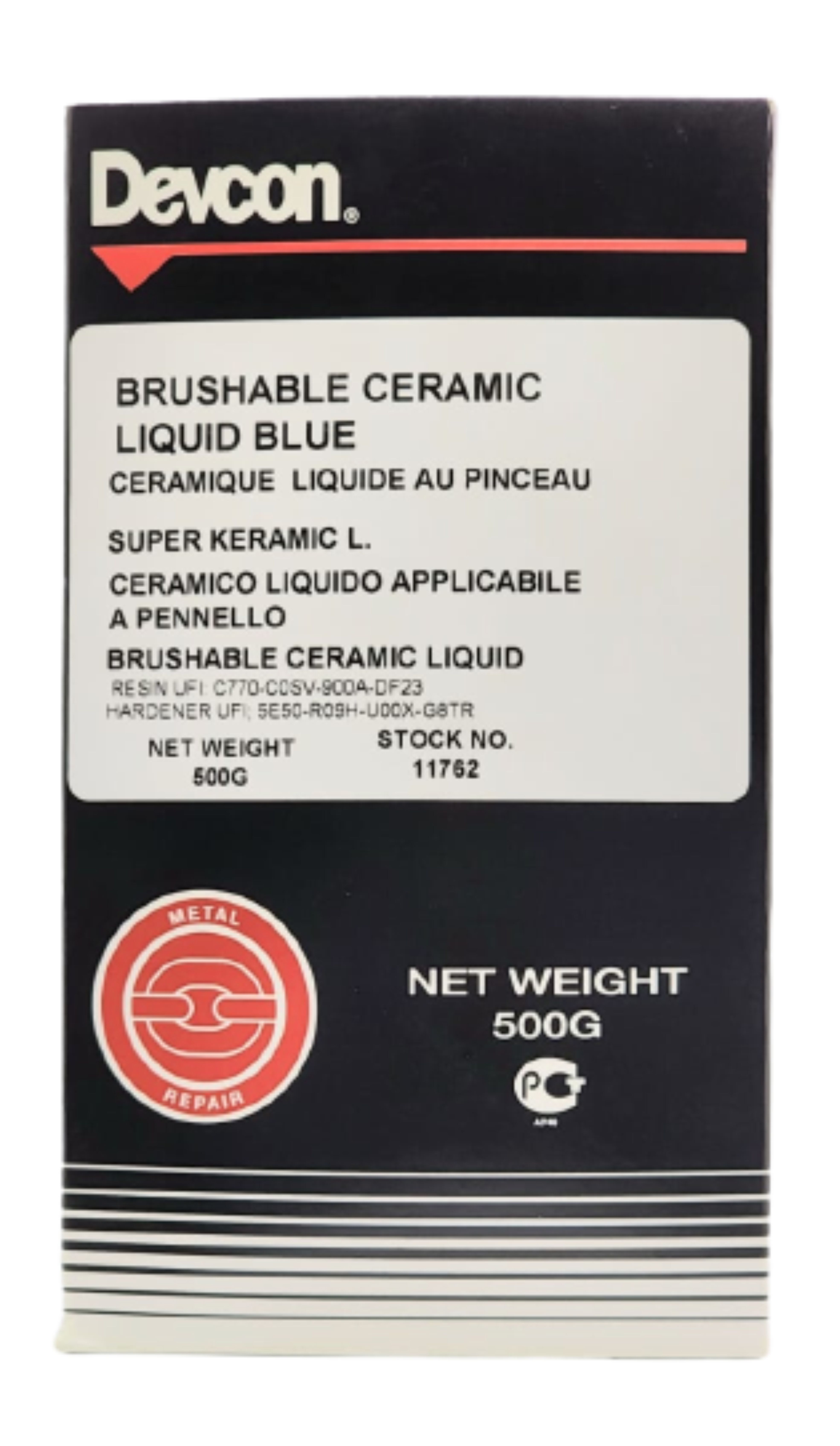 Devcon Brushable Ceramic Liquid Blue Application: For Sealing