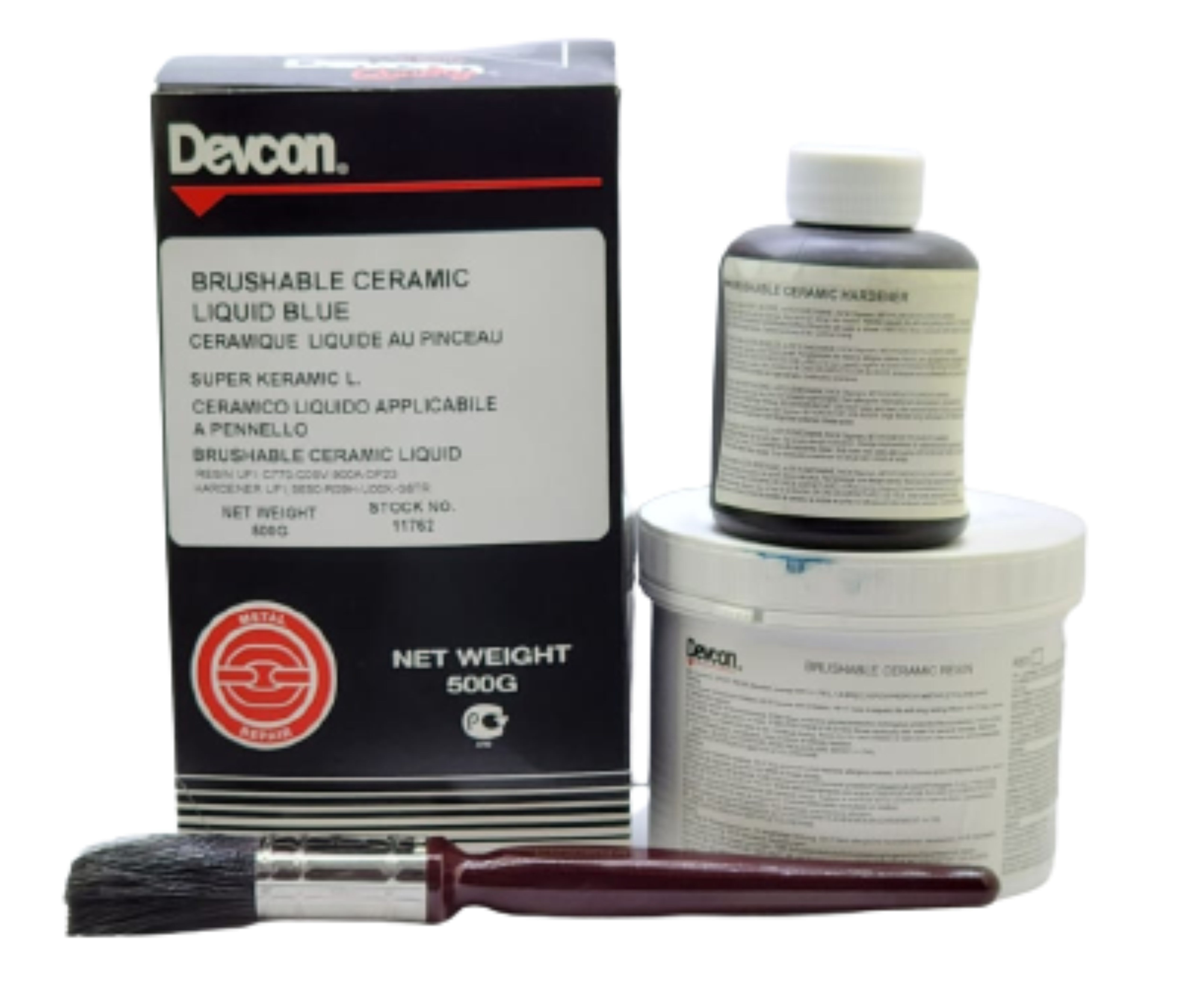 Devcon Brushable Ceramic Liquid Blue Application: For Sealing
