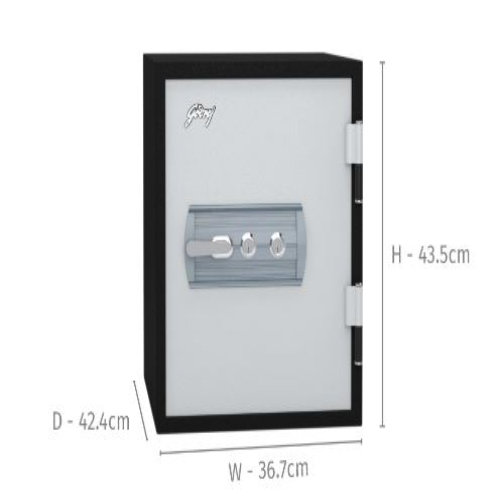 Home Safe Dimension(l*w*h): 42.4* 36.7 * 43.5 Centimeter (Cm)