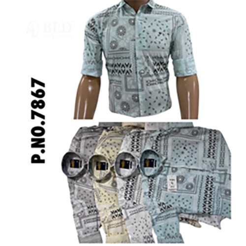 Multicolour Men Printed Shirts