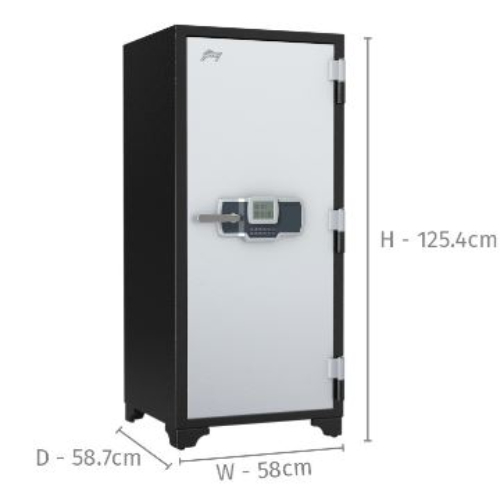 Filing Safe Dimension(l*w*h): 58.7 * 58*125.4 Centimeter (Cm)